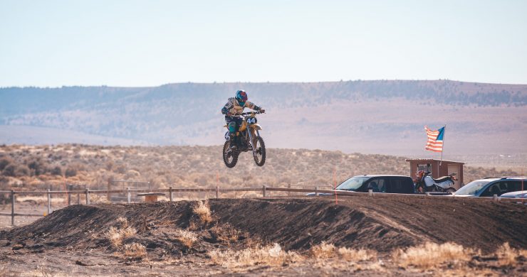 Desert Race Motorcycle