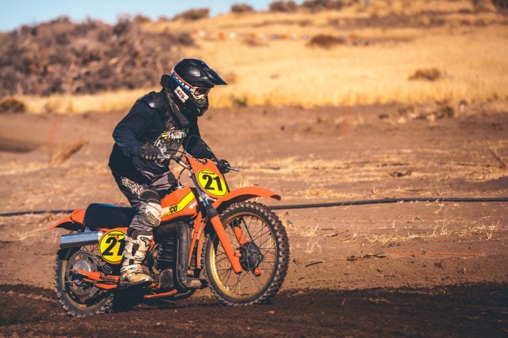 Desert Race Motorcycle