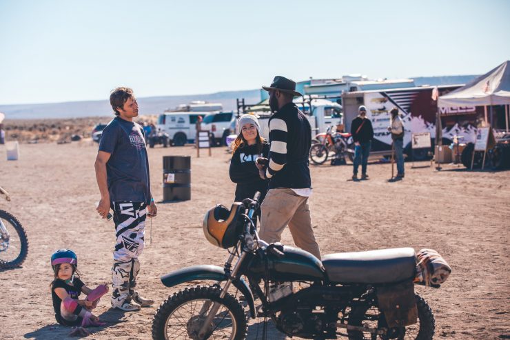 Desert Race Motorcycle