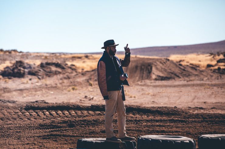 Desert Race Motorcycle