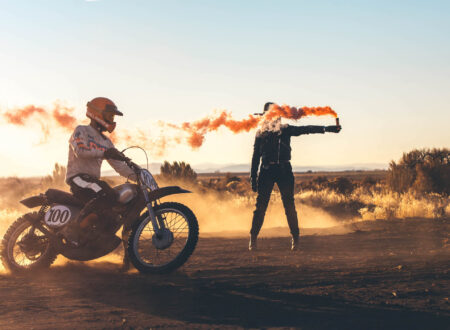 Desert Race Motorcycle