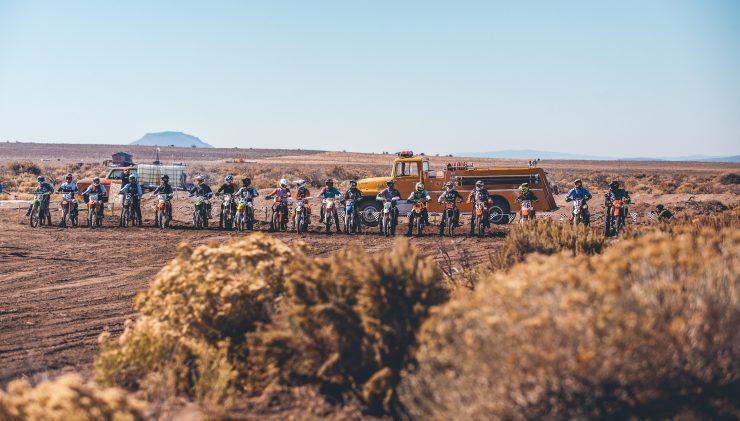 Desert Race Motorcycle