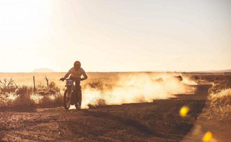 Desert Race Motorcycle