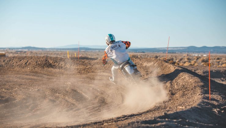 Desert Race Motorcycle