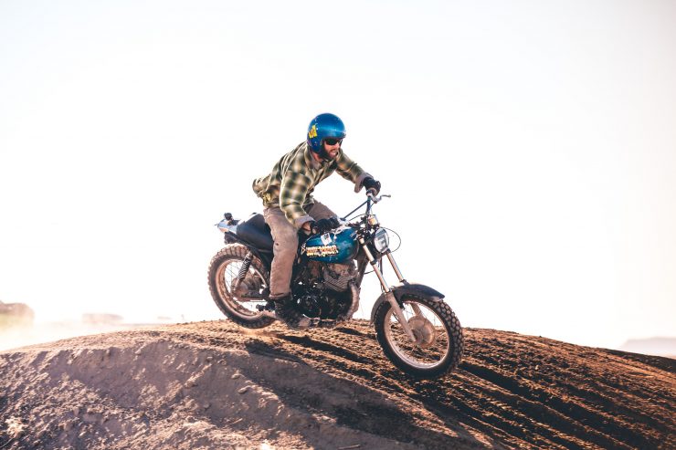 Desert Race Motorcycle