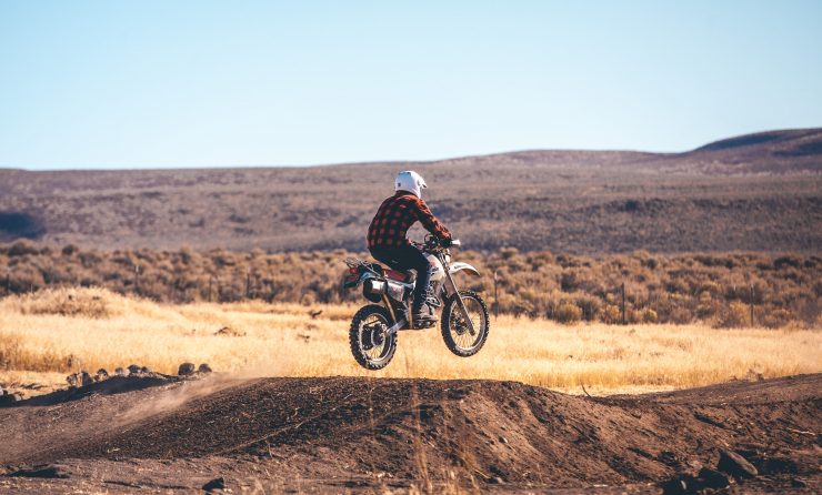 Desert Race Motorcycle