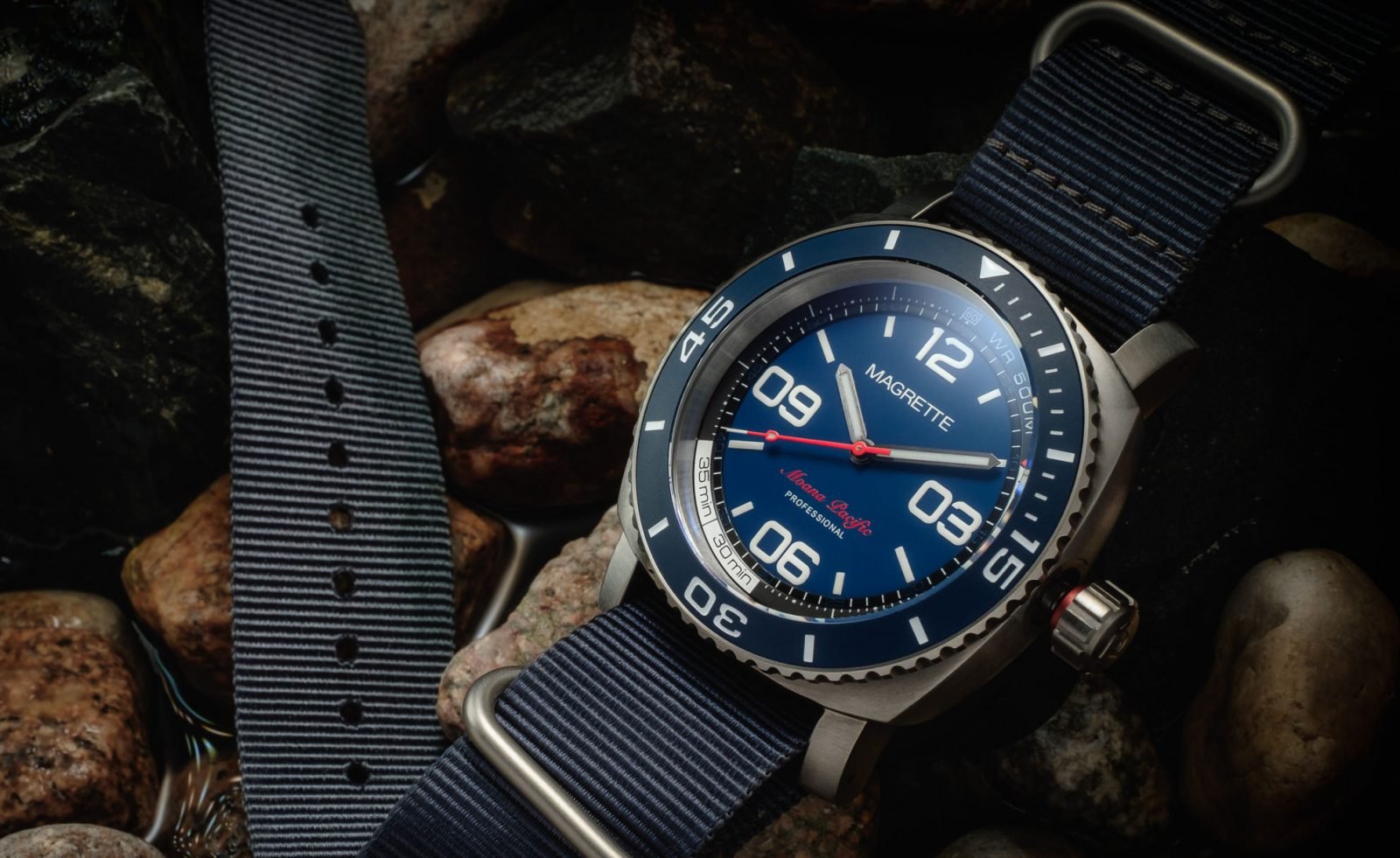 The Magrette Moana Pacific Professional Kara Automatic Dive Watch