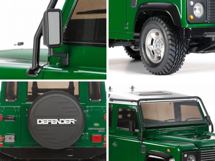 Tamiya Land Rover Defender RC Model Mirror