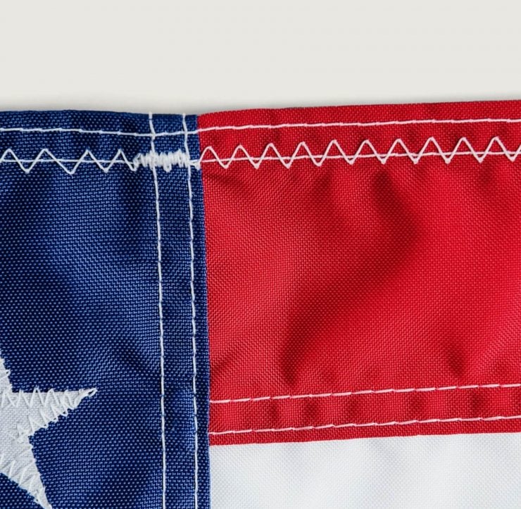 Texas Flag Stitching