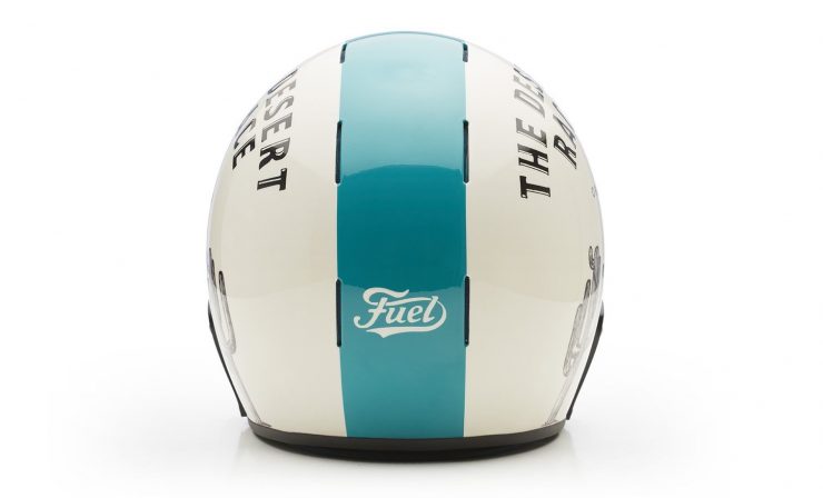 Veldt Desert Race x Fuel Motorcycles Limited Edition Helmet Back