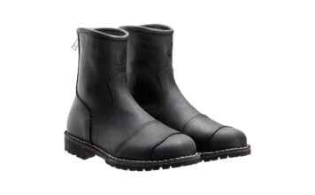 Belstaff Whitwood 2.0 Short Boots Buffalo Leather Motorcycle Boots