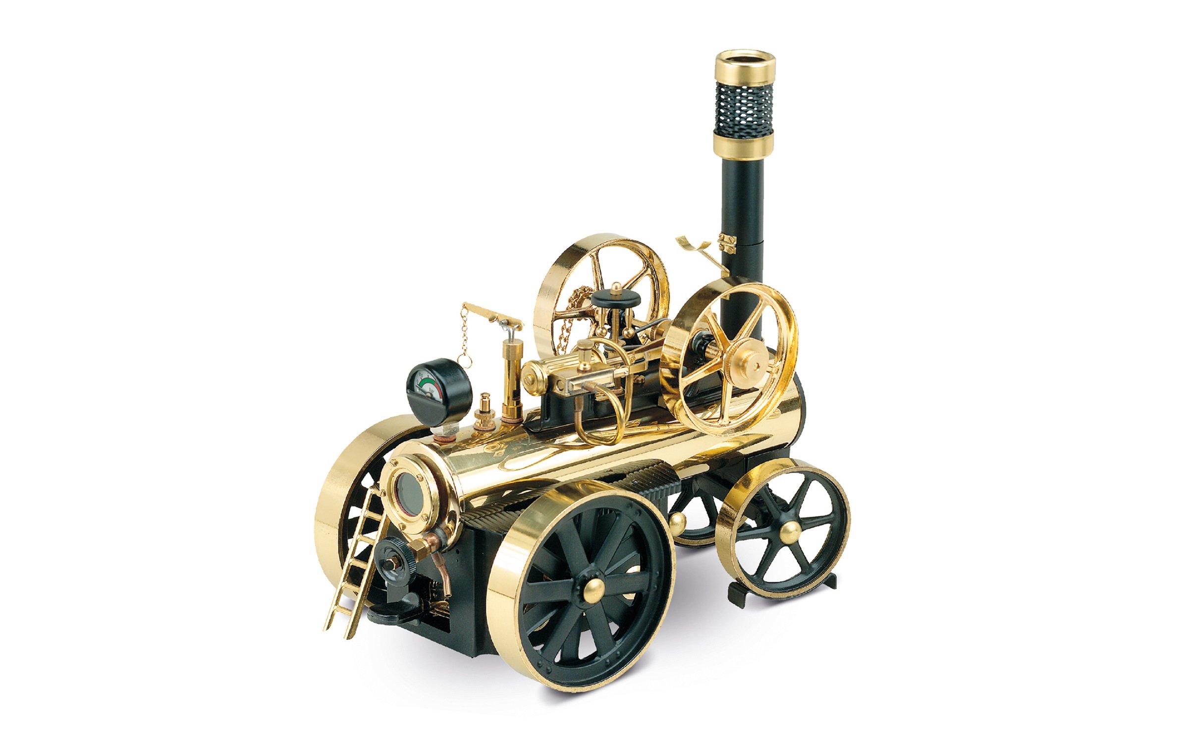 Fully Functioning Model: Wilesco Steam Locomobile D430 Traction Engine