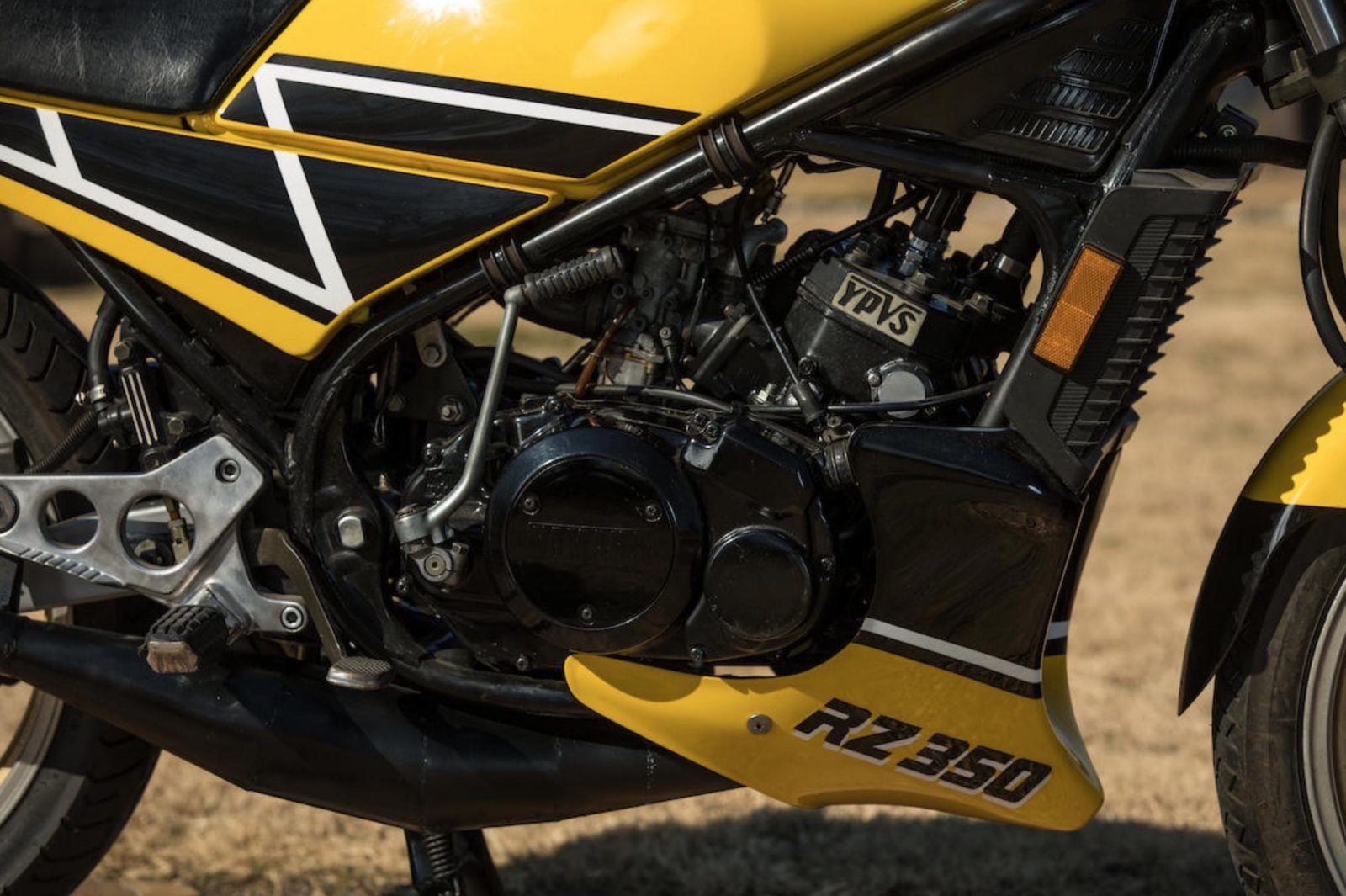 The Last (Legal) Two-Stroke Street Bike Sold In The USA - Yamaha RZ350 ...