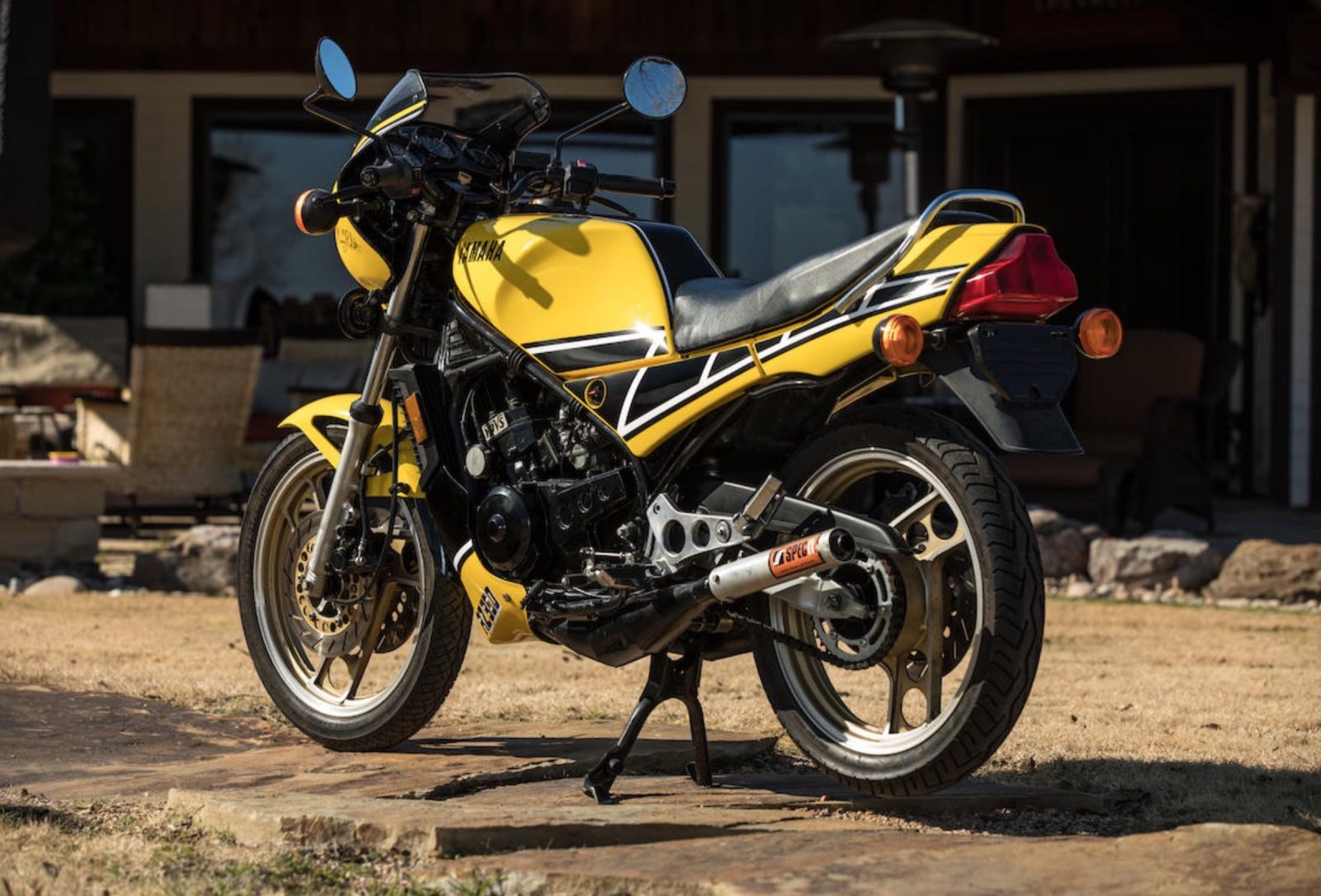 The Last (Legal) Two-Stroke Street Bike Sold In The USA - Yamaha RZ350 ...