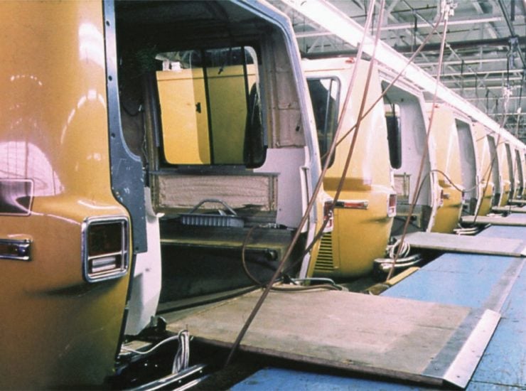 Equipamiento de fábrica de la autocaravana GM