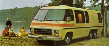 GMC Motorhome advertisement