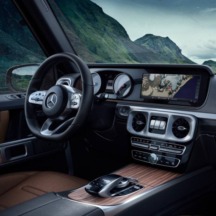 Interior da Mercedes-Benz G-Class