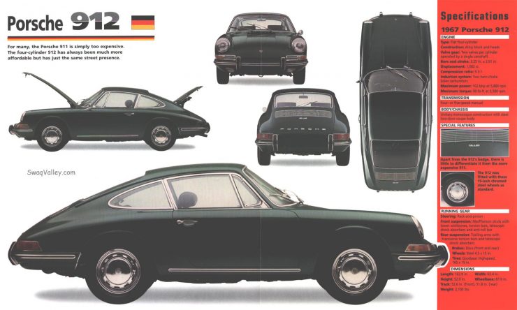 Porsche 912 advertisement