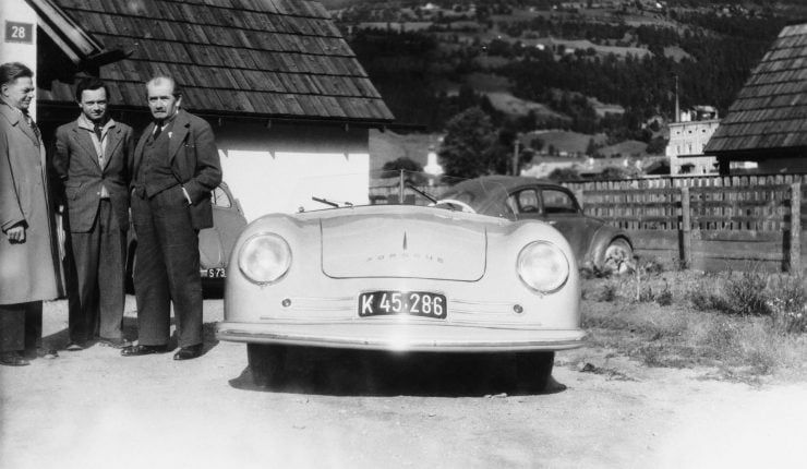 Erwin Komenda Ferry Porsche Dr. Ferdinand Porsche