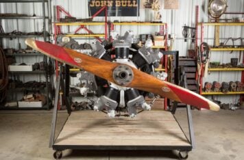 Continental R-670 Radial Engine