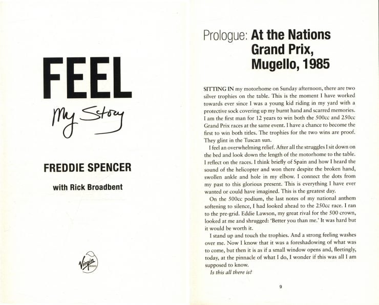 Feel My Story Freddie Spencer Autobiography 2