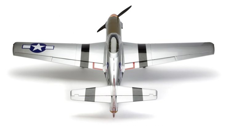 Hangar 9 P-51D Mustang 60cc ARF RC Plane Back