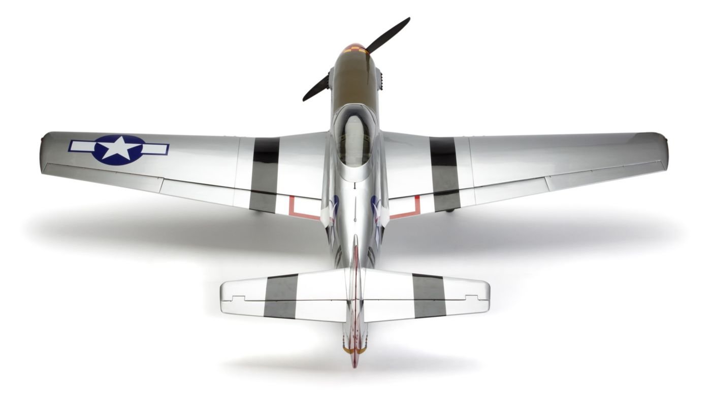 Hangar 9 P-51D Mustang 60cc R/C Plane - 7 ft 5 in Wingspan