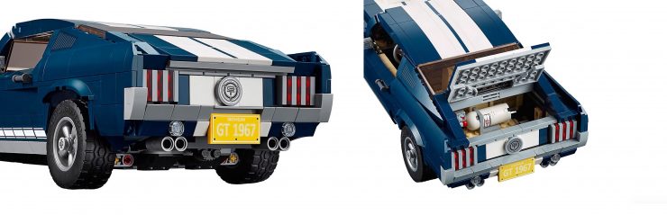 Lego Ford Mustang Back