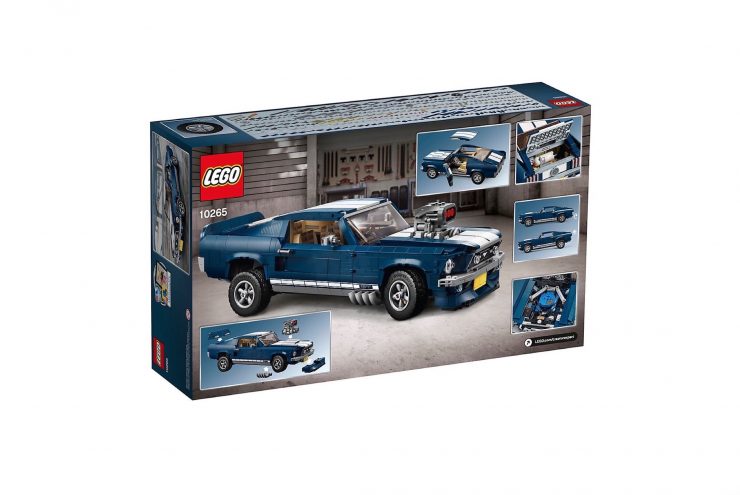 Lego Ford Mustang In Box Front