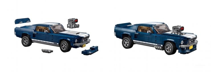 Lego Ford Mustang Supercharger