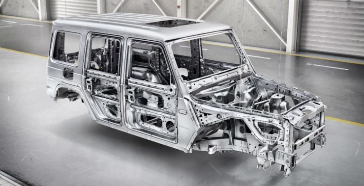 Mercedes Benz G Wagon : G Class Chassis + Frame