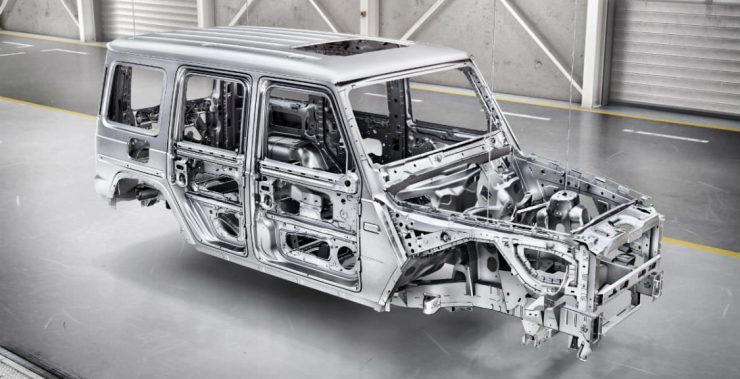 Mercedes Benz G Wagon: Classe G Chassis + Frame