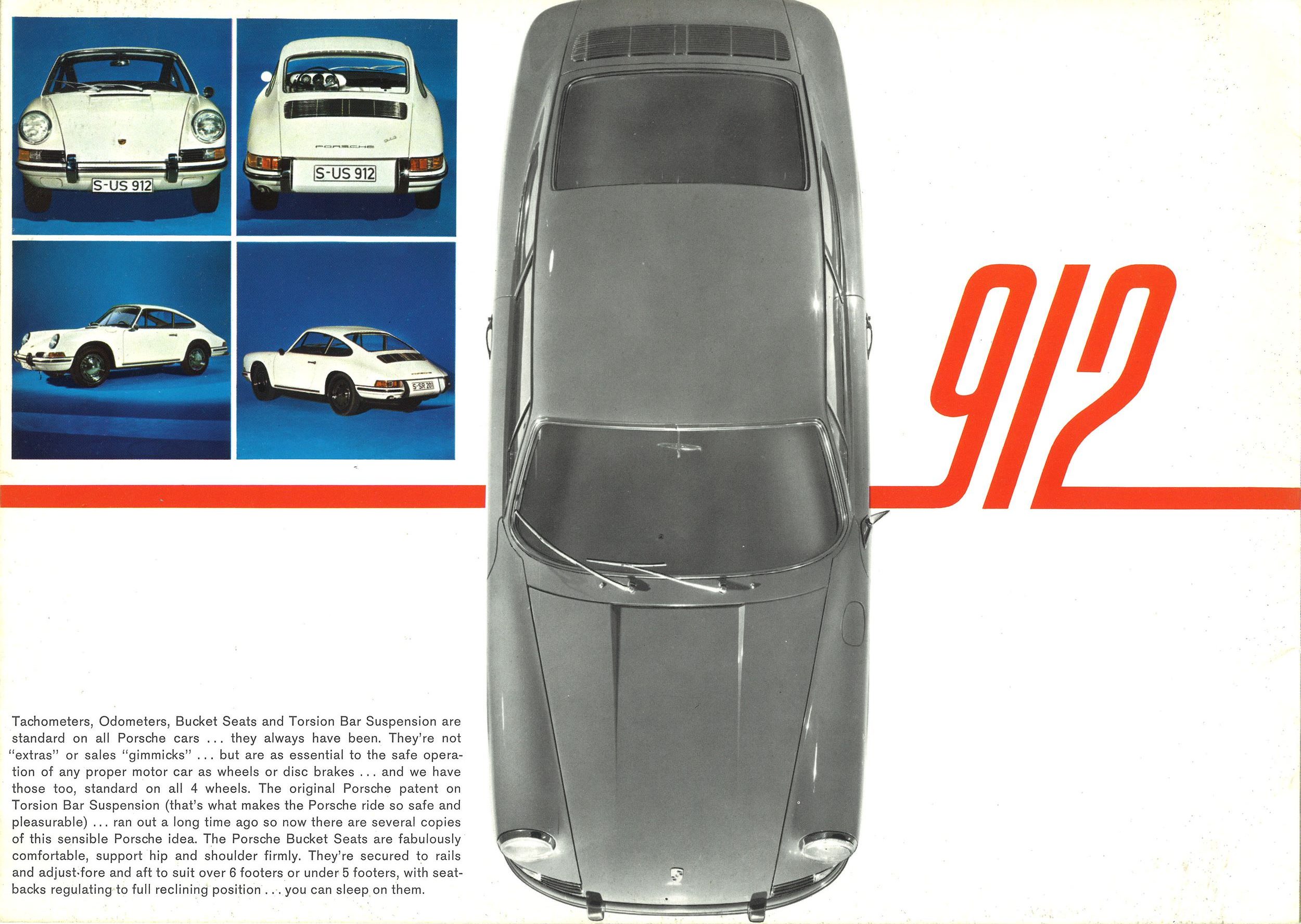 911 356 1971 Porsche Family Tree Brochure 914 Factory issue Rare year! 