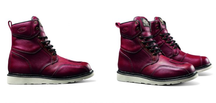 Roland Sands Mojave Boots Oxblood