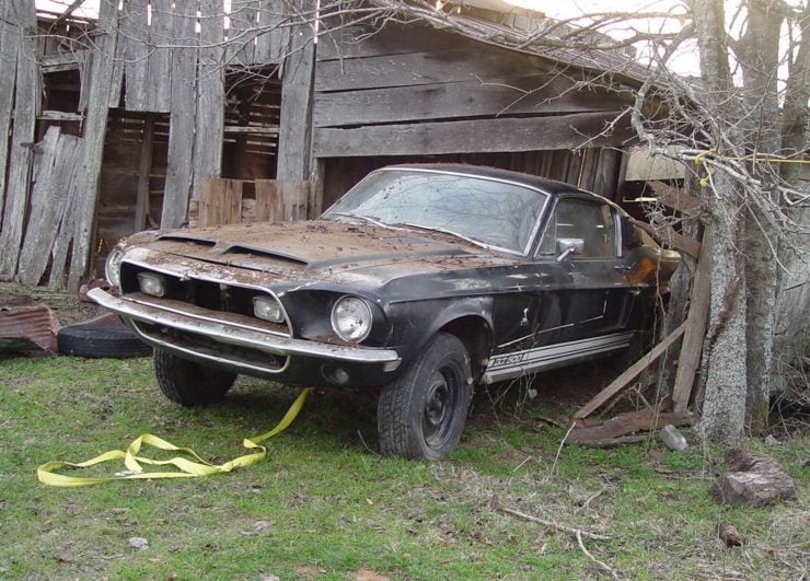 1968 Shelby GT500 Fastback Barn Find