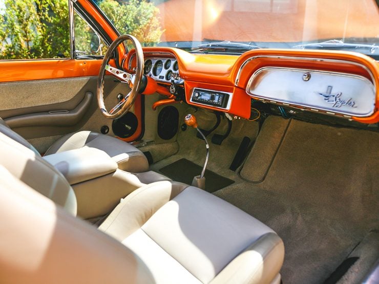 Chevrolet Corvair Monza Spyder interior