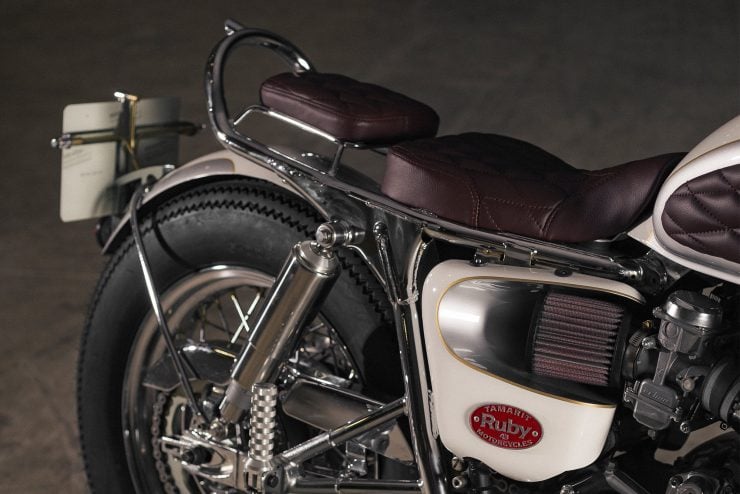 Custom Triumph Bonneville Seat