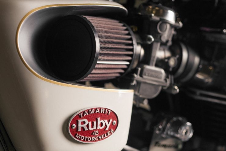 Custom Triumph Bonneville Air Filter