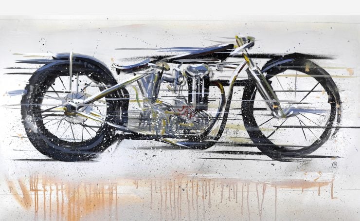 Max Hazan Custom Motorcycle Art