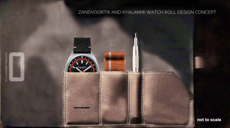 Omologato Zandvoort Automatic Wristwatch Watch Roll