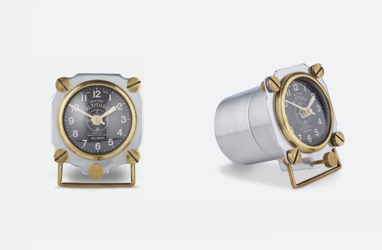 The Pendulux Altimeter Table Clock