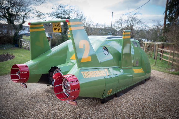 Thunderbird 2 Camper Van Rear Side