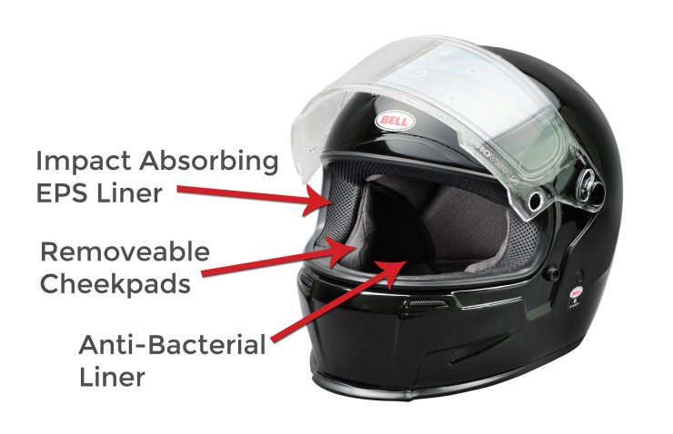 Bell Eliminator Helmet Interior Features