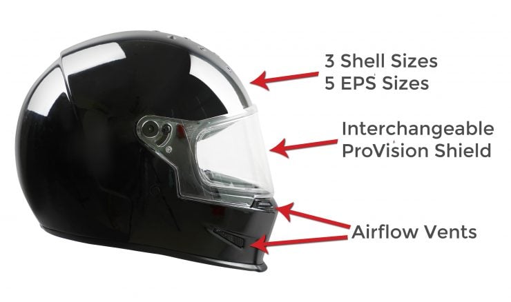 Bell Eliminator Helmet Profile Features