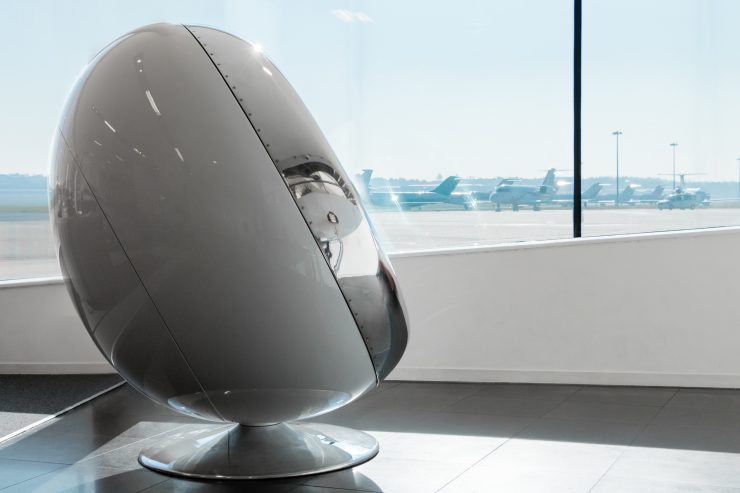 British Aerospace 146 Jet Engine Cowling Chair 2