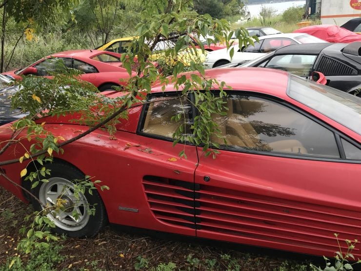 Abandoned Ferrari Testarossa 3
