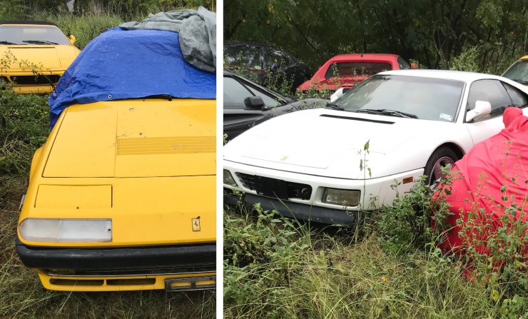 Abandoned Ferraris