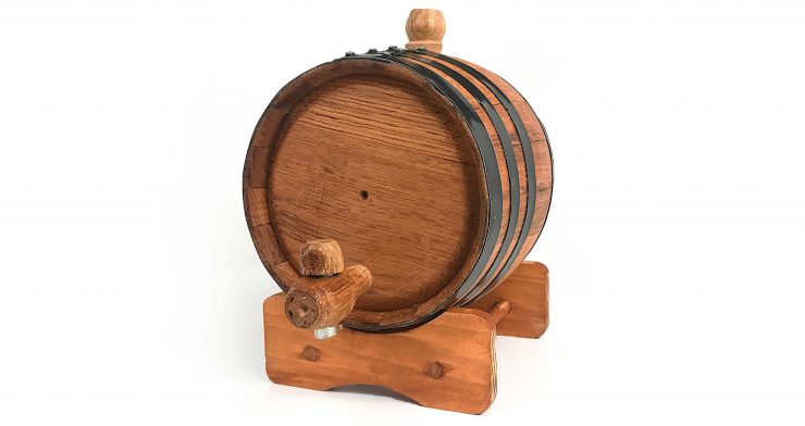 Bluegrass Barrels 2-Litre Mini Oak Barrel