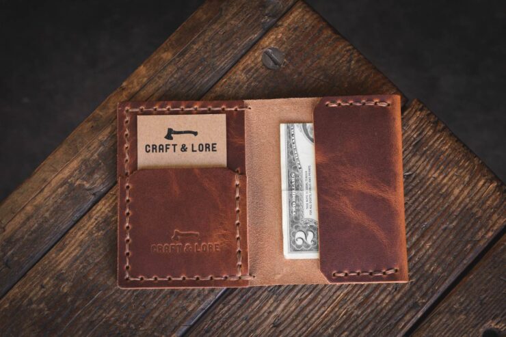The Craft & Lore Insider Wallet - Handmade In North Idaho