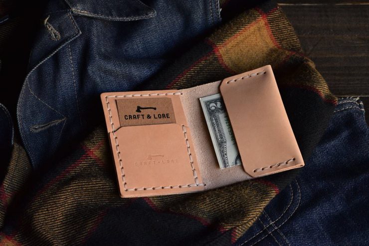 Craft & Lore Insider Wallet Light Tan 2